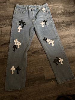 Chrome heart jeans
