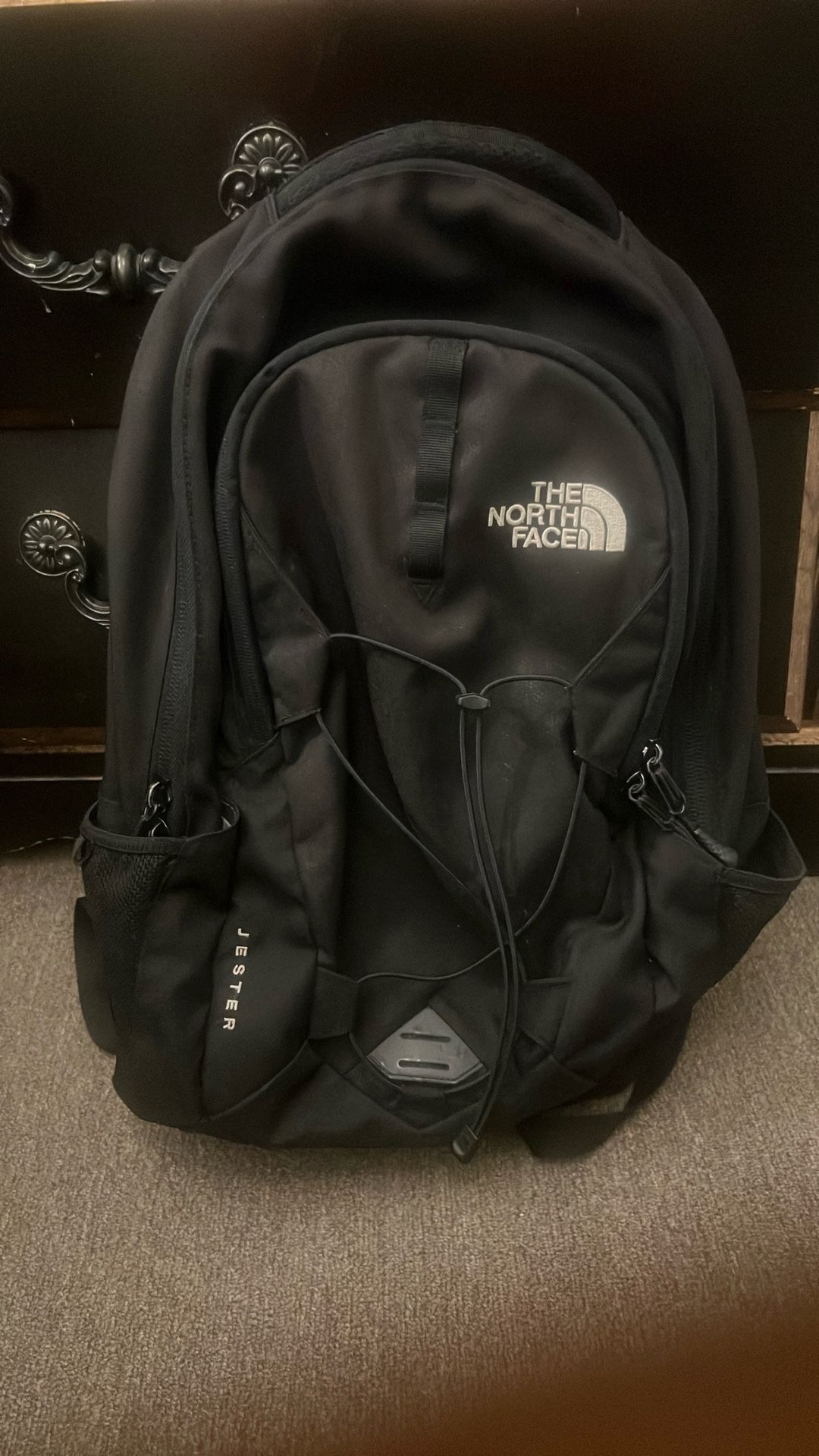 The North-face Black Backpack