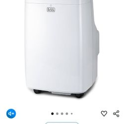 Black + Decker Portable Air Conditioner W/ Remote Control 