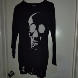 Hot Topic Distressed Dress/Sweater