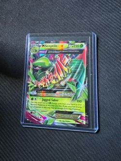 Pokemon Cards XY Ancient Origins M Sceptile EX