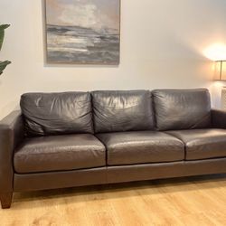 Dania Leather Couch – Like New