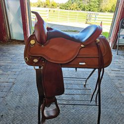 17 Inch Circle Y Flex Saddle 