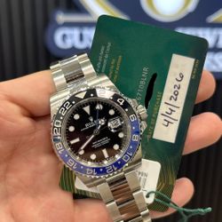 Rolex GMT MASTER II BATMAN 2026