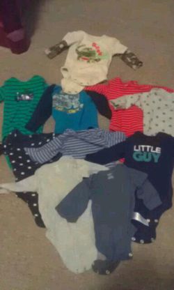 Baby boy clothes 3 months long sleeve onesies