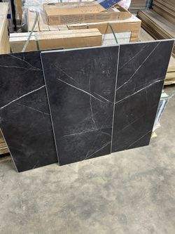 Black Marble SPC Vinyl Flooring 