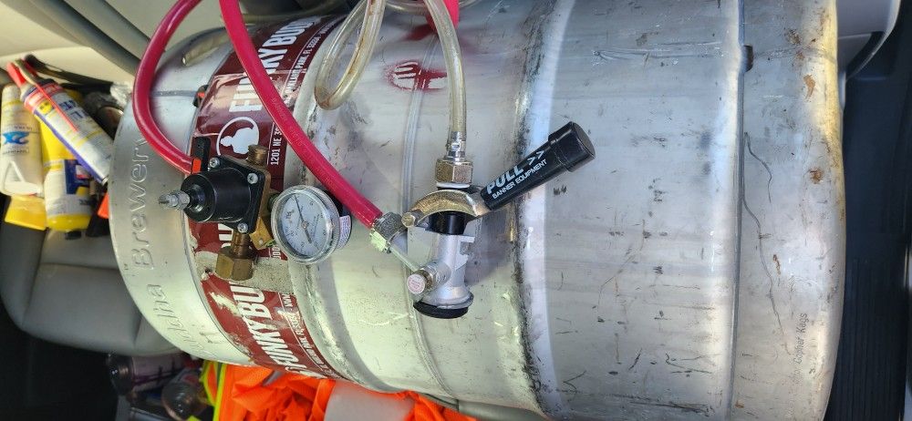 Empty Keg An Tap