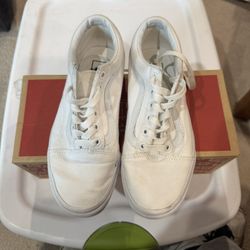 Vans Old Skool True White Size 7 Women’s