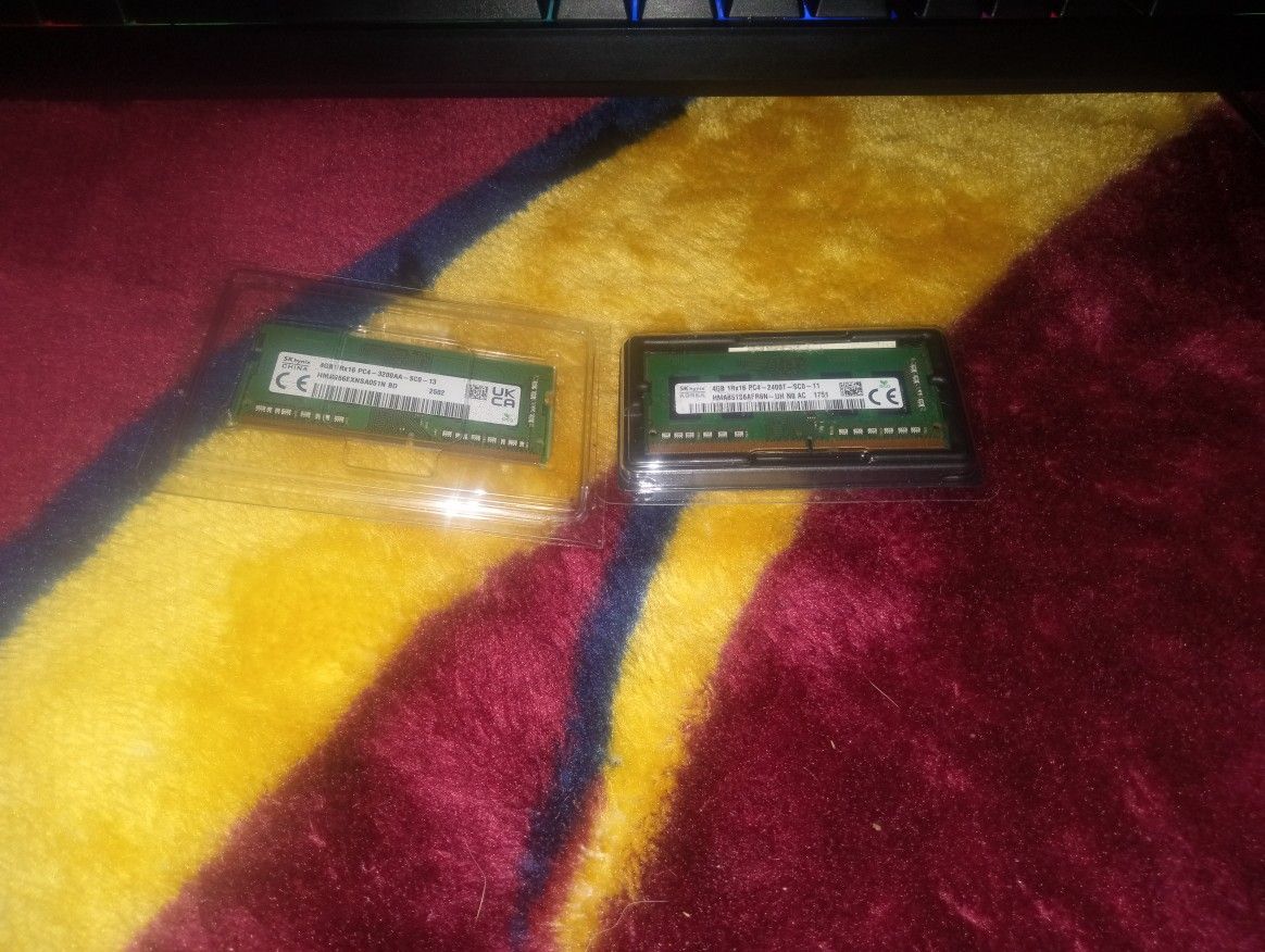 Two 4gb Ram