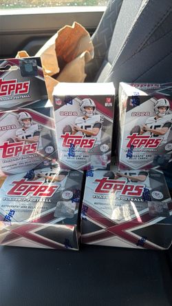 2026 Topps Flagship Football Card Boxes (Lot of 4)