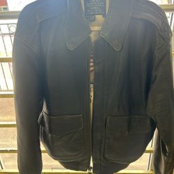 Avirex leather flight jacket