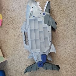 Shark Transporter toy car carrier case