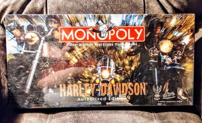VTG! 1997 Monopoly Harley-Davidson Authorized Edition Board Game NEW & SEALED!!