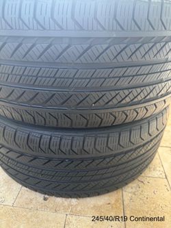 245/40/R19 Continental ProContact GX SSR MOE Run Flat (DOT 2023)