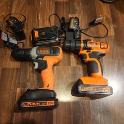 20V MAX* POWERCONNECT™ Cordless Drill/Driver. Battery & Charger Included