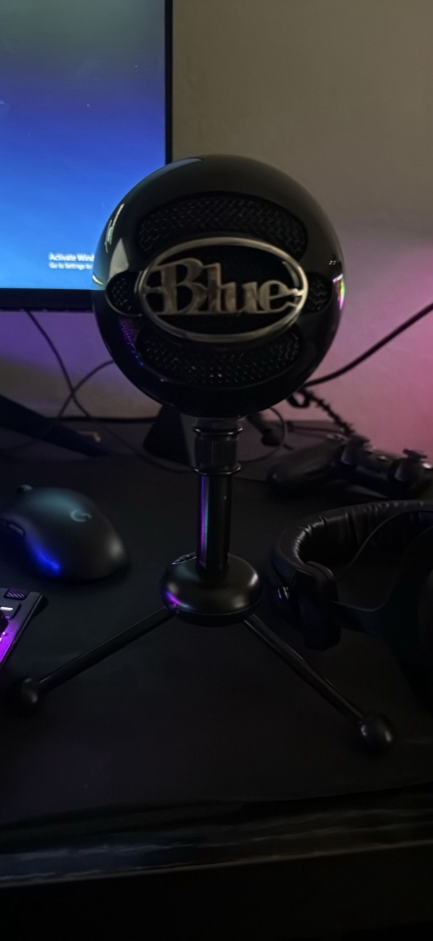 Blue Snowball Microphone