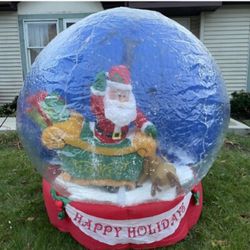 Air Blown Snow Globe 6 Feet Tall Collectors