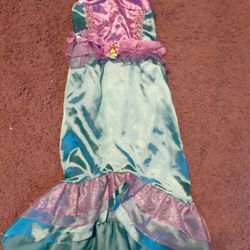 size 8 to 10 disney little mermaid costume