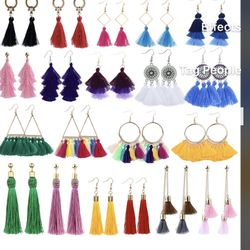 Tassel Earrings  $3 each 