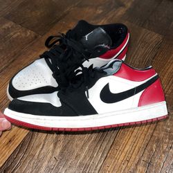 Jordan 1 Low  ‘Black toe’ 
