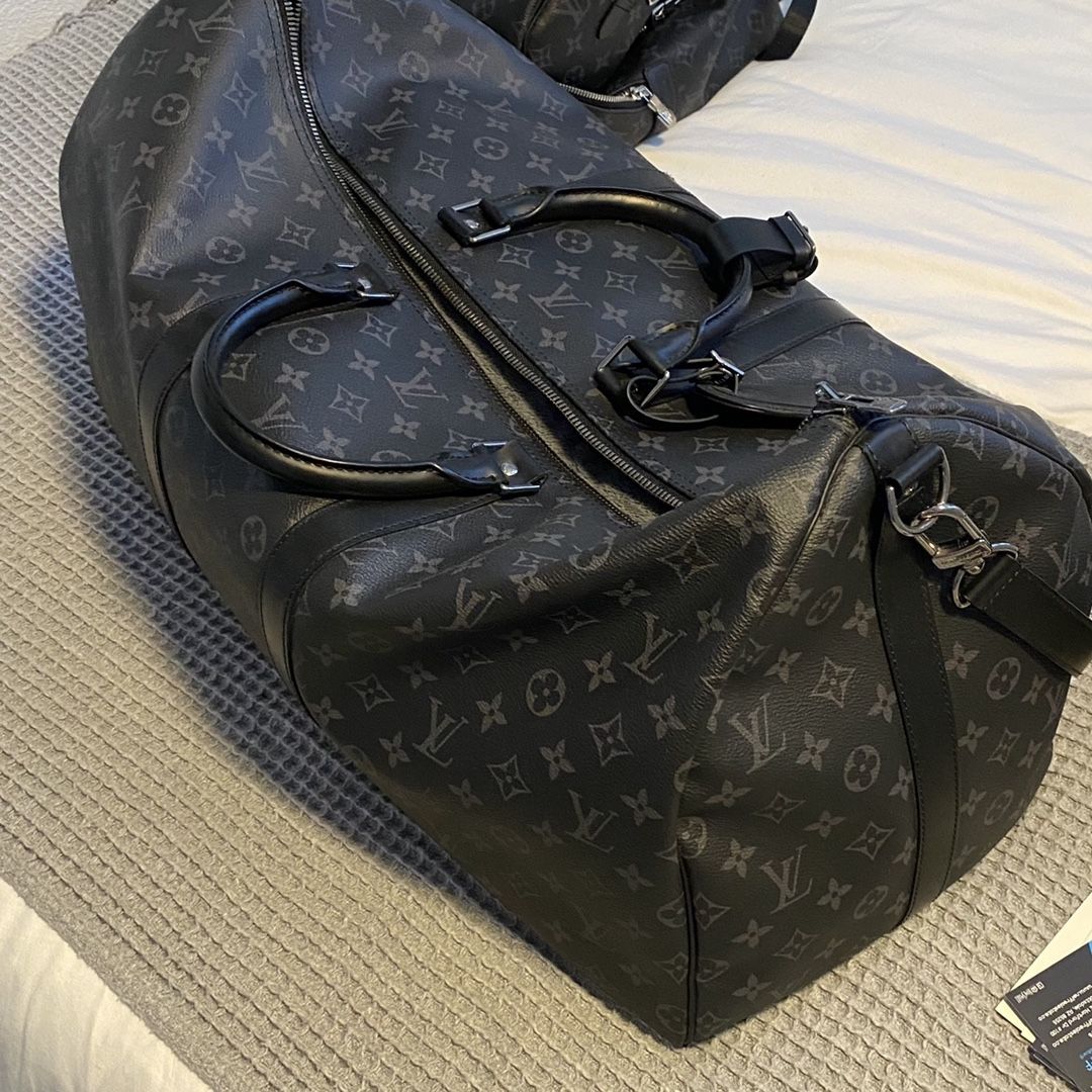 Louis Vuitton Keepall Boudouliere Bag 55 – ZAK BAGS ©️