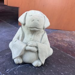 Zen Dog Garden Statue
