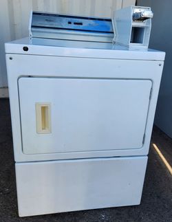 Refurbished Whirlpool CGM2761TQ1 Coin-Operated Front Load Gas Dryer Serial No. MW3801020