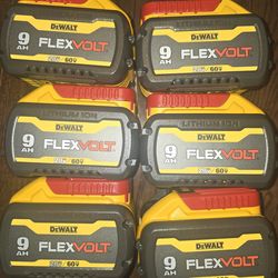 DEWALT
FLEXVOLT 20V/60V MAX Lithium-Ion 9.0Ah Battery