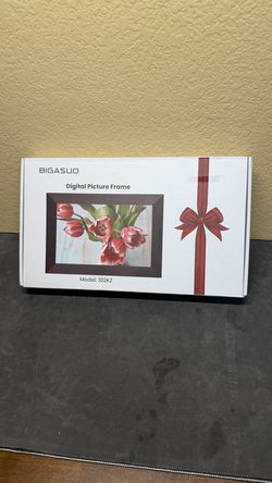 BIGASUO 10.1-inch WiFi Digital Picture Frame, Model 102KZ