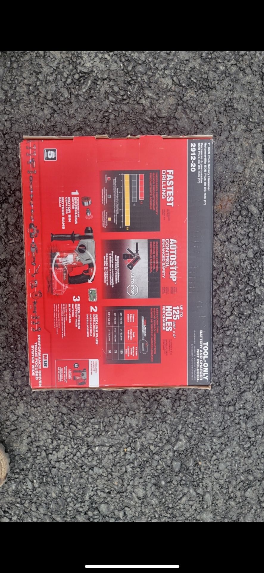 M18 FUEL 18V Lithium-Ion Brushless Cordless 1 in. SDS-Plus Rotary Hammer (Tool-Only)