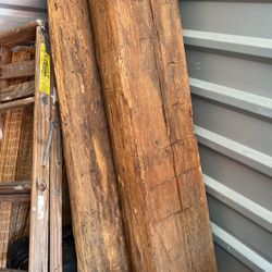 Wormy Chestnut Mantel (2) 