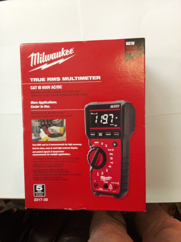 Milwaukee Digital Multi Meter 2216-20