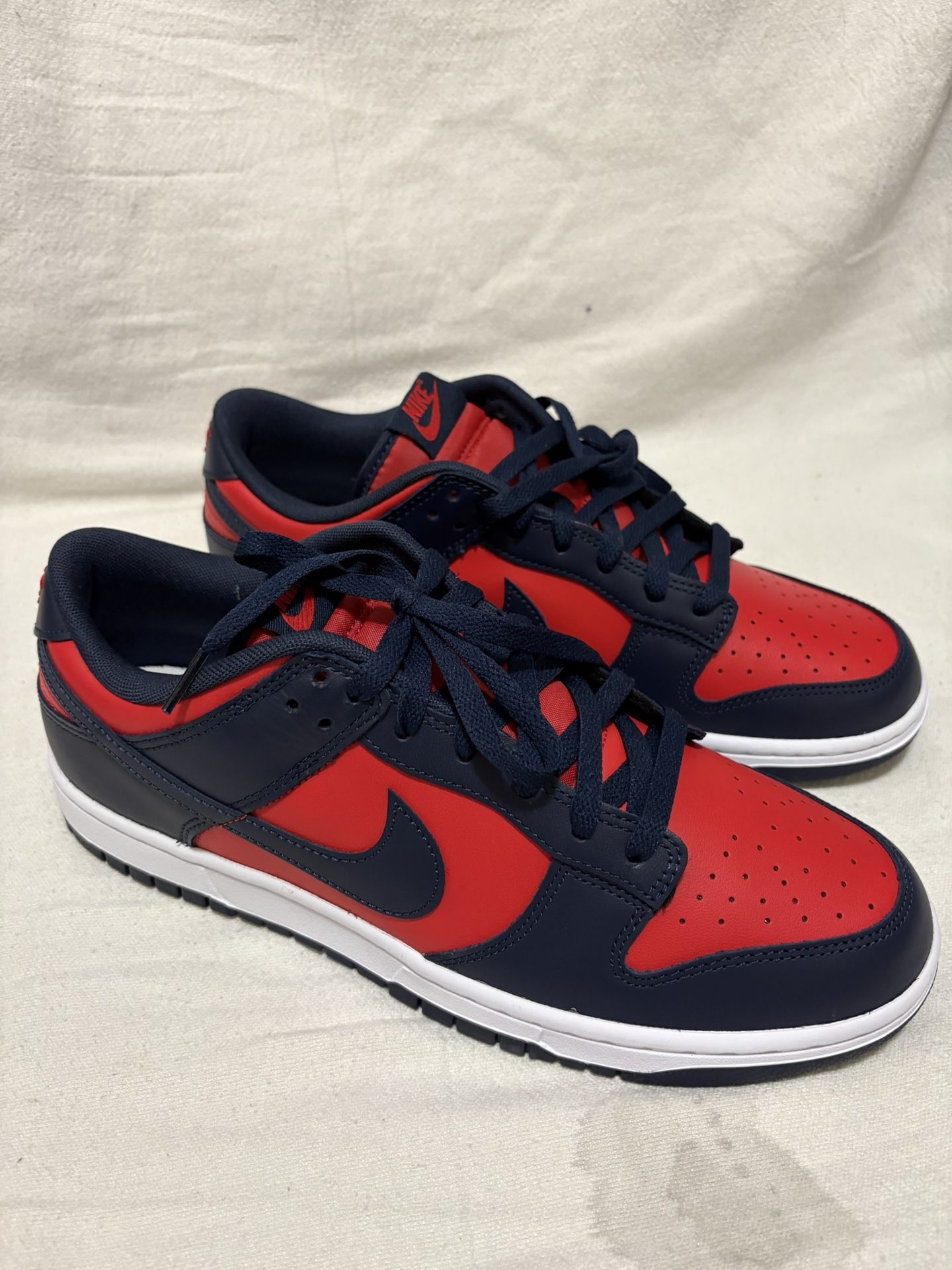 Nike Dunk Lo Retro, University Red/white, 11.5