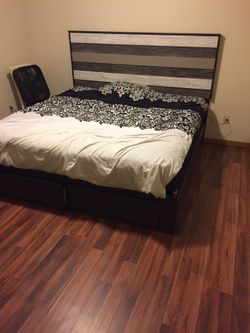 Ashley signature mattress and headboard with frame
