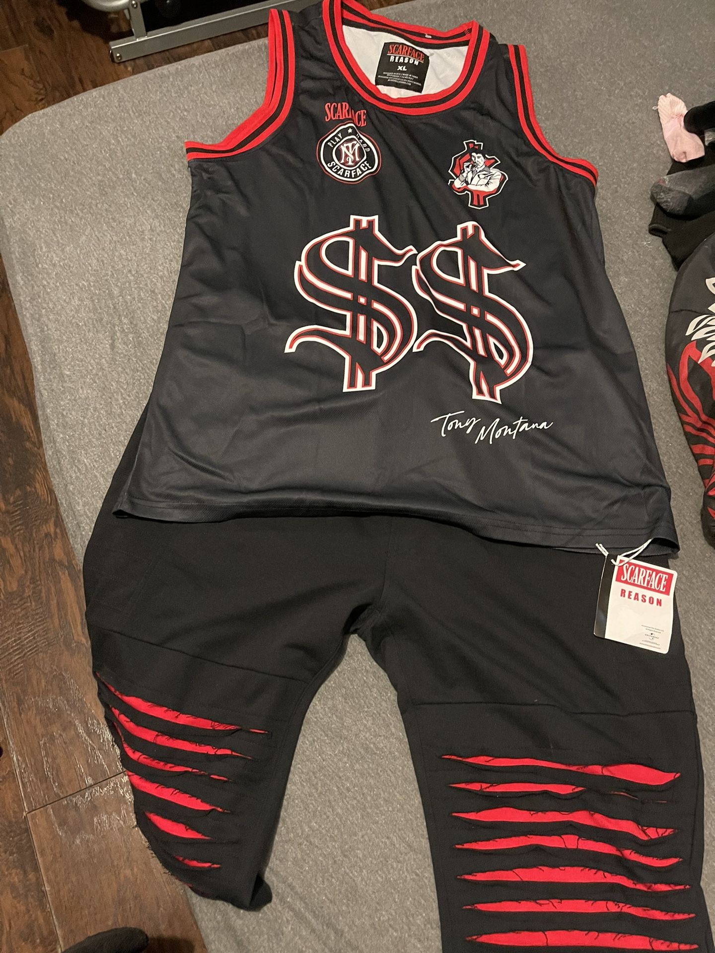 4th Of July Outfit Scarface Jersey With Shorts