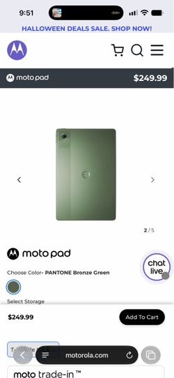 Moto pad 128 gen