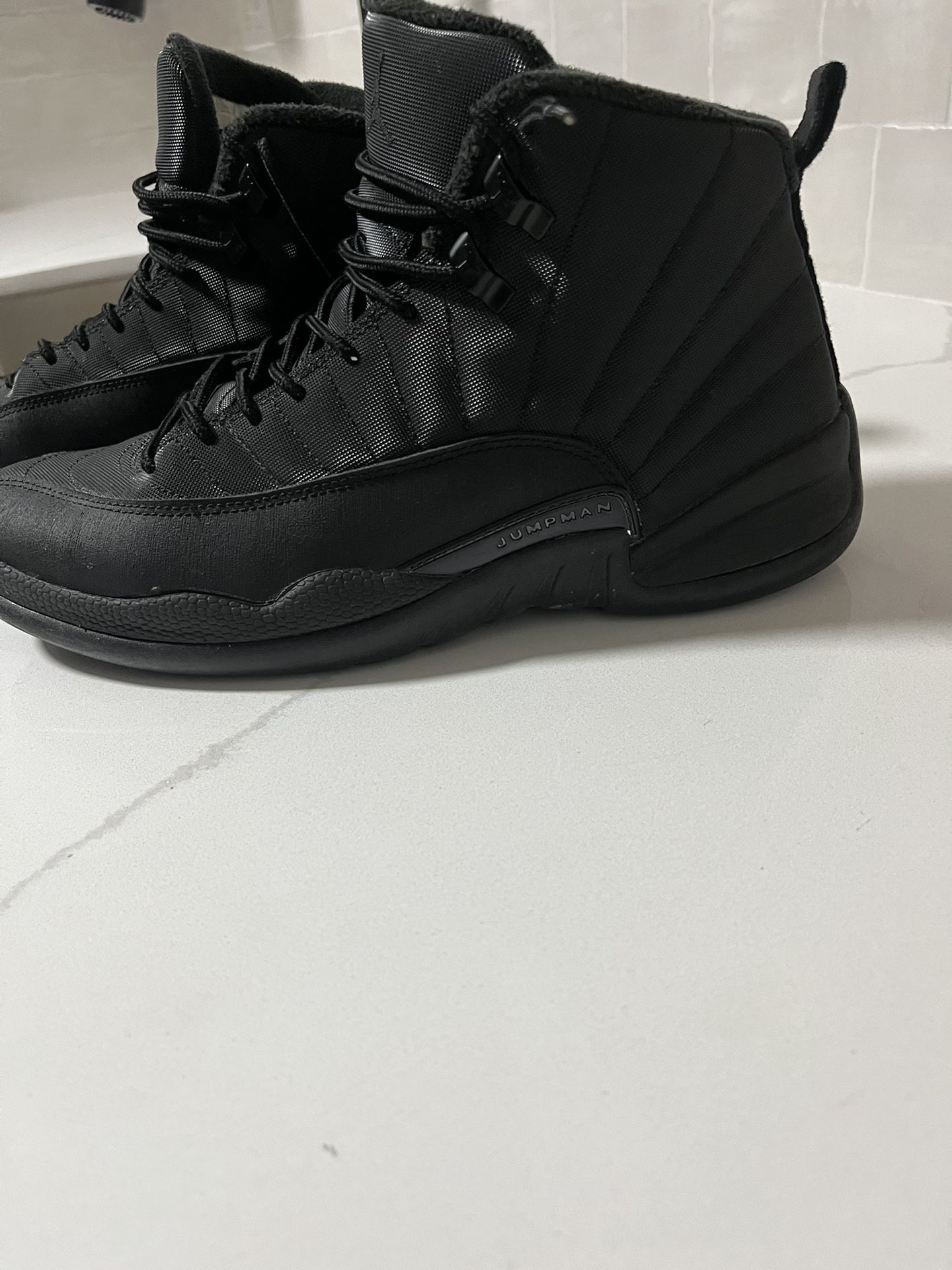 Jordan 12 Retro Winterized "Triple Black" sneaker - Size 11 Men
