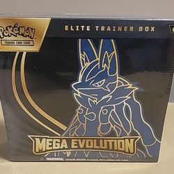 Pokemon Mega Evolution Lucario ETB