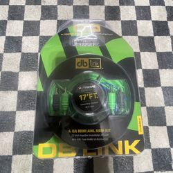 DB Link X-TREME GREEN Series Amplifier Kit.