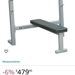 Heavy Duty Champion Commercial Olympic Weight Bench (Gym Quality)