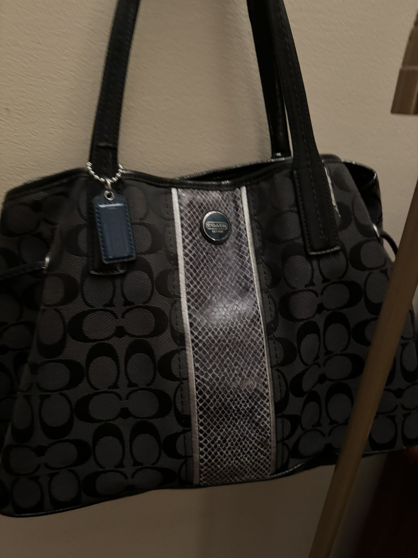 Black Coach Handbag
