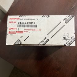 2015-17 Toyota Camry Front and rear brake with air filter