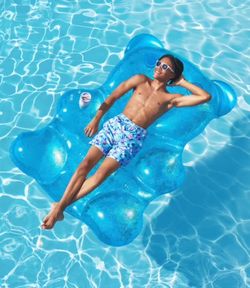 Blue Gummy Bear Inflatable Pool Float