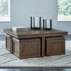 Brand new Ashley Center Table With Ottoman