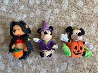 Disney Halloween plushies