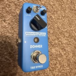 Donner ultimate compressor guitar pedal