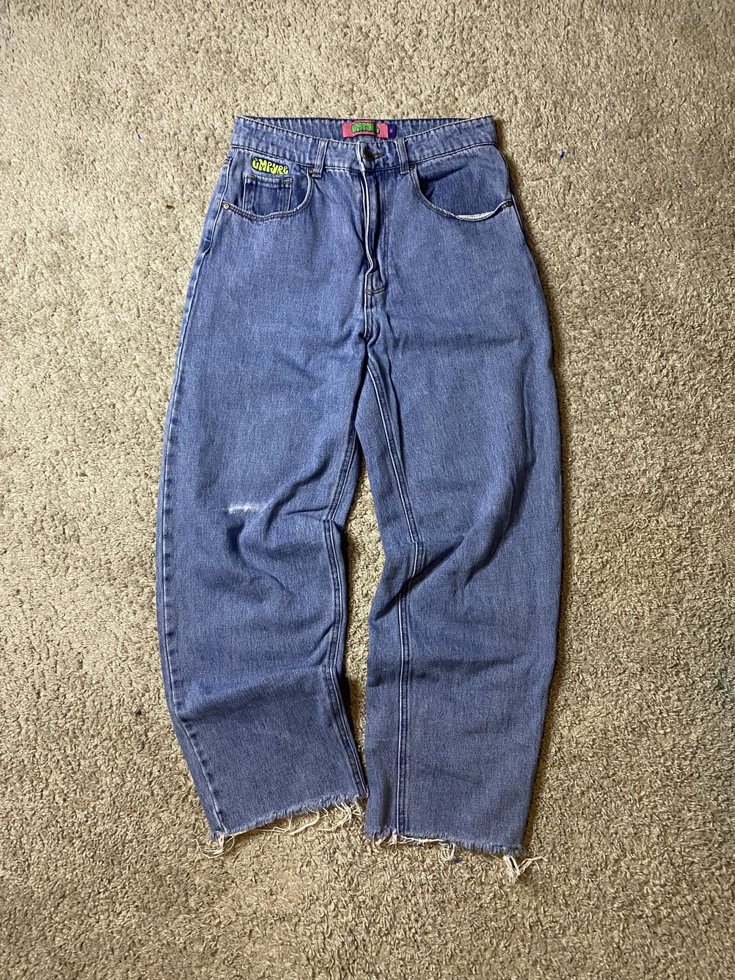 Women’s Baggy Embroidered Jeans 
