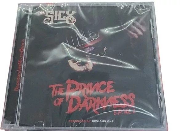 New Lil Sicx The Prince Of Darkness Vol 2 CD Cali Norcal Horrorcore Rap Siccness
