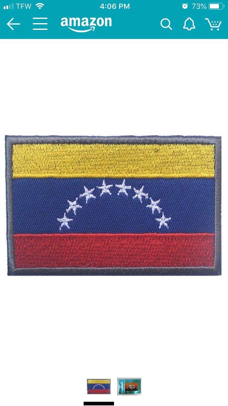 Venezuela flag patch