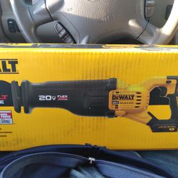 Dewalt 20v Brushless Flexvolt Sawzall...